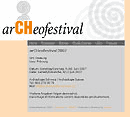 Arch&auml;ofestival 2007