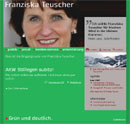 Website von Franziska Teuscher